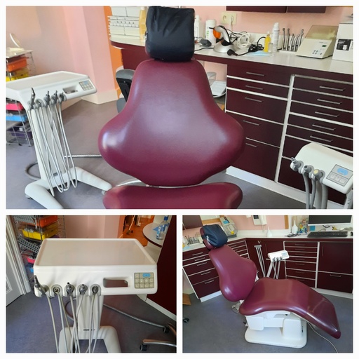 Fauteuil et unit à vendre cause retraite 