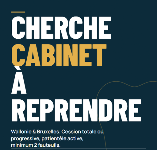 cherche cabinet à reprendre