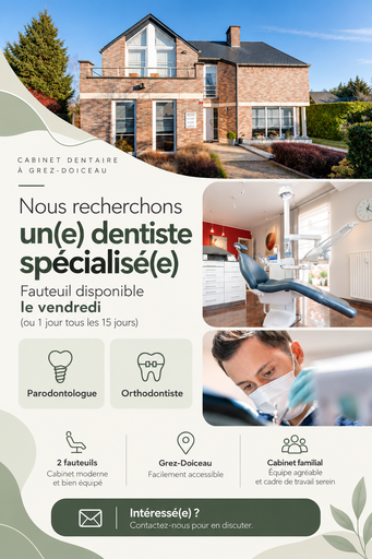 Dentiste spécialisé Grez-Doiceau